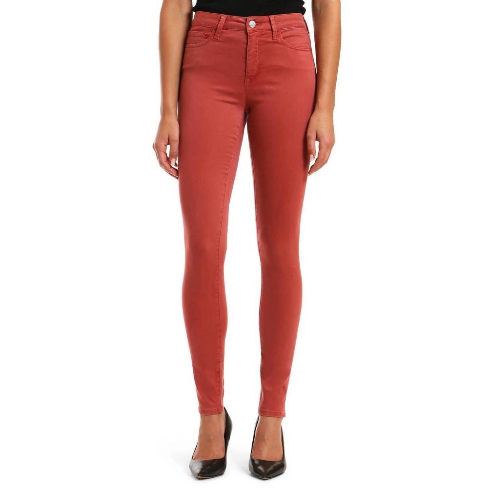 NEW MAVI alissa sateen twill jeans in brick